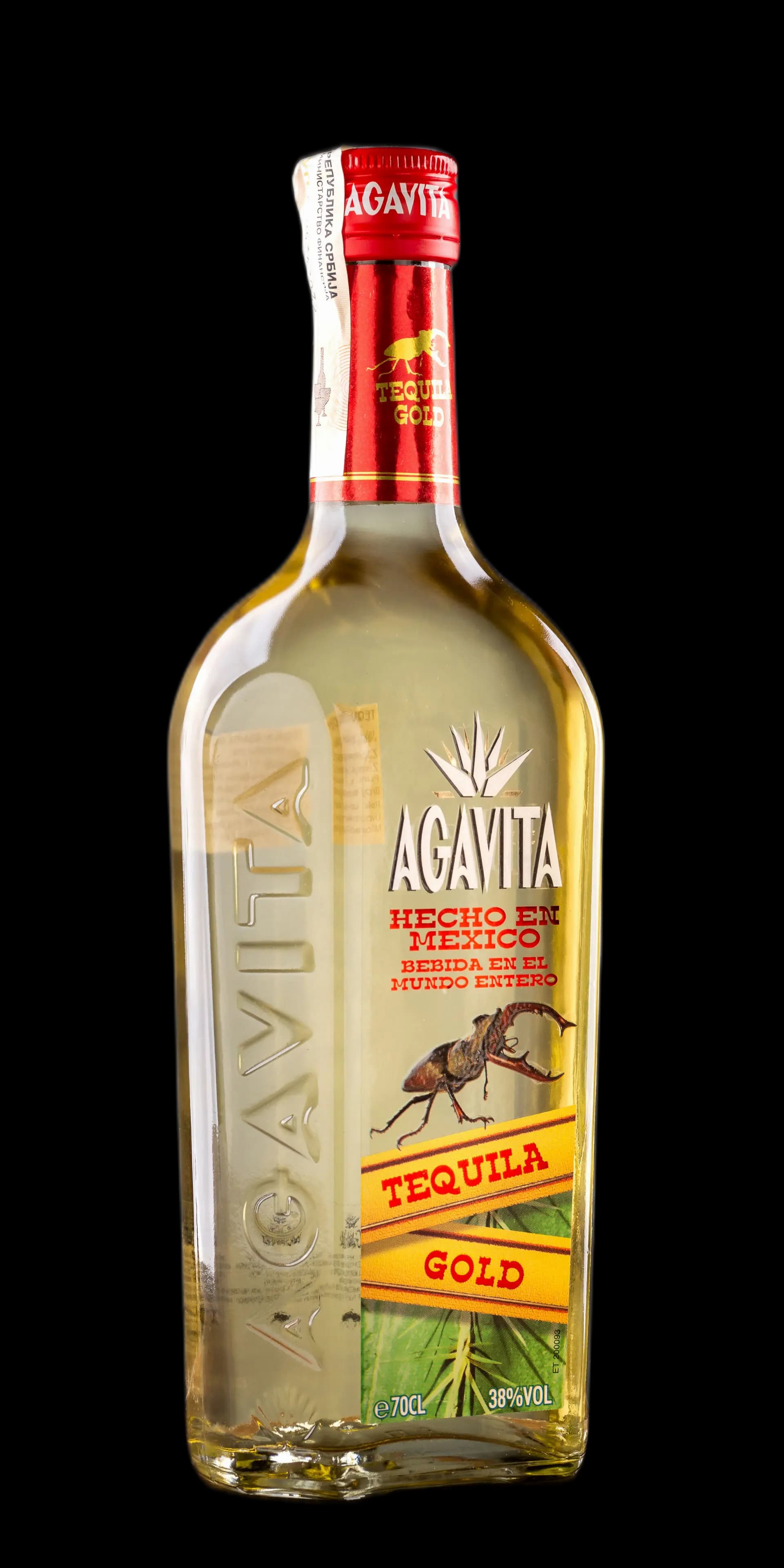 Agavita gold tequila 0.7 l
