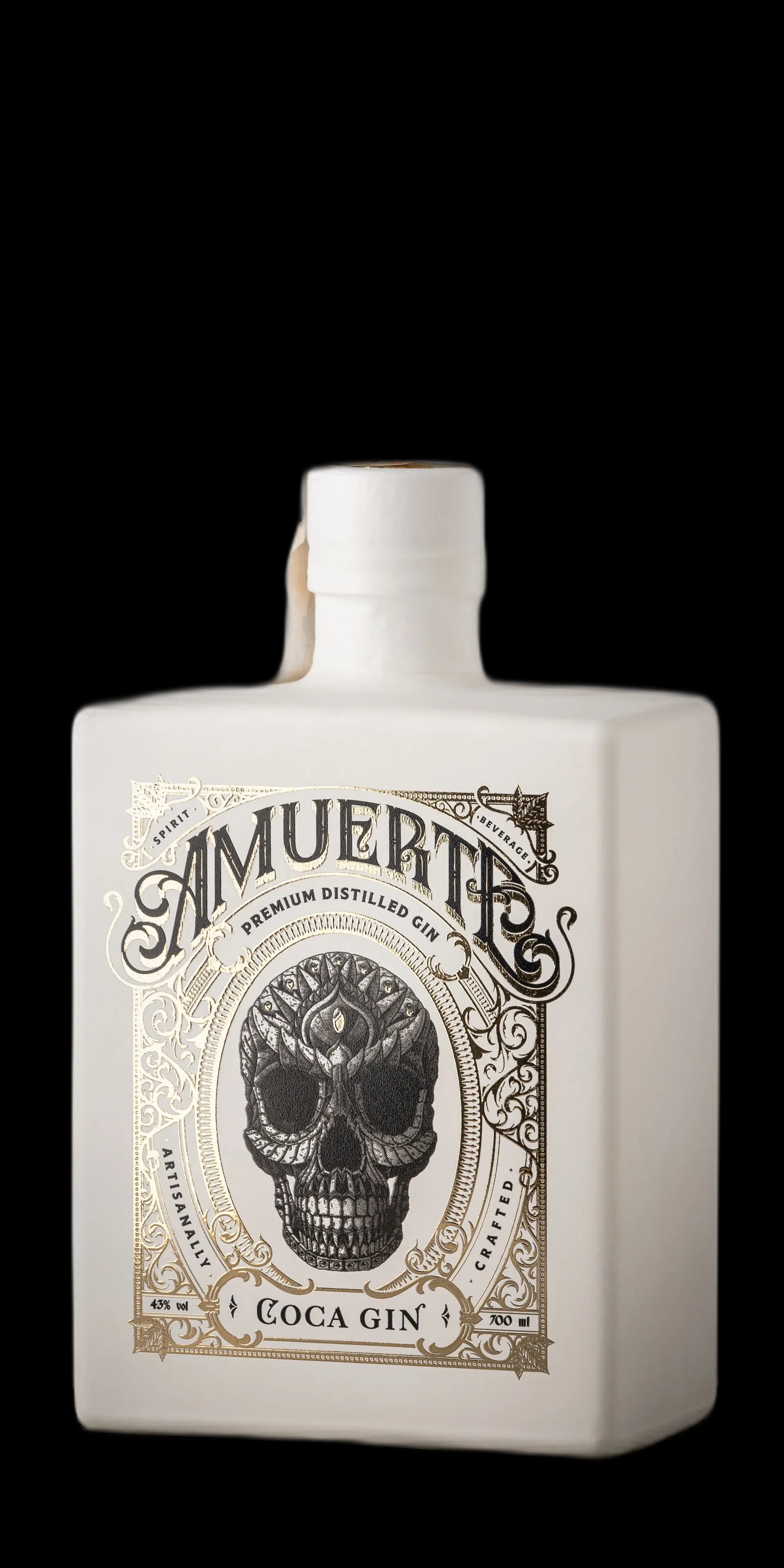 Amuerte coca leaf gin white 0.7 l