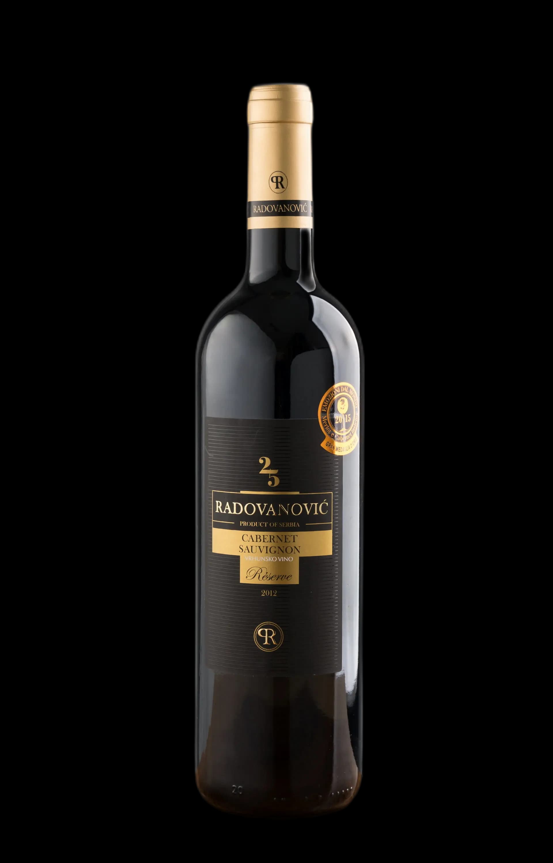 Cabernet sauvignon grand reserva 30 Radovanovic
