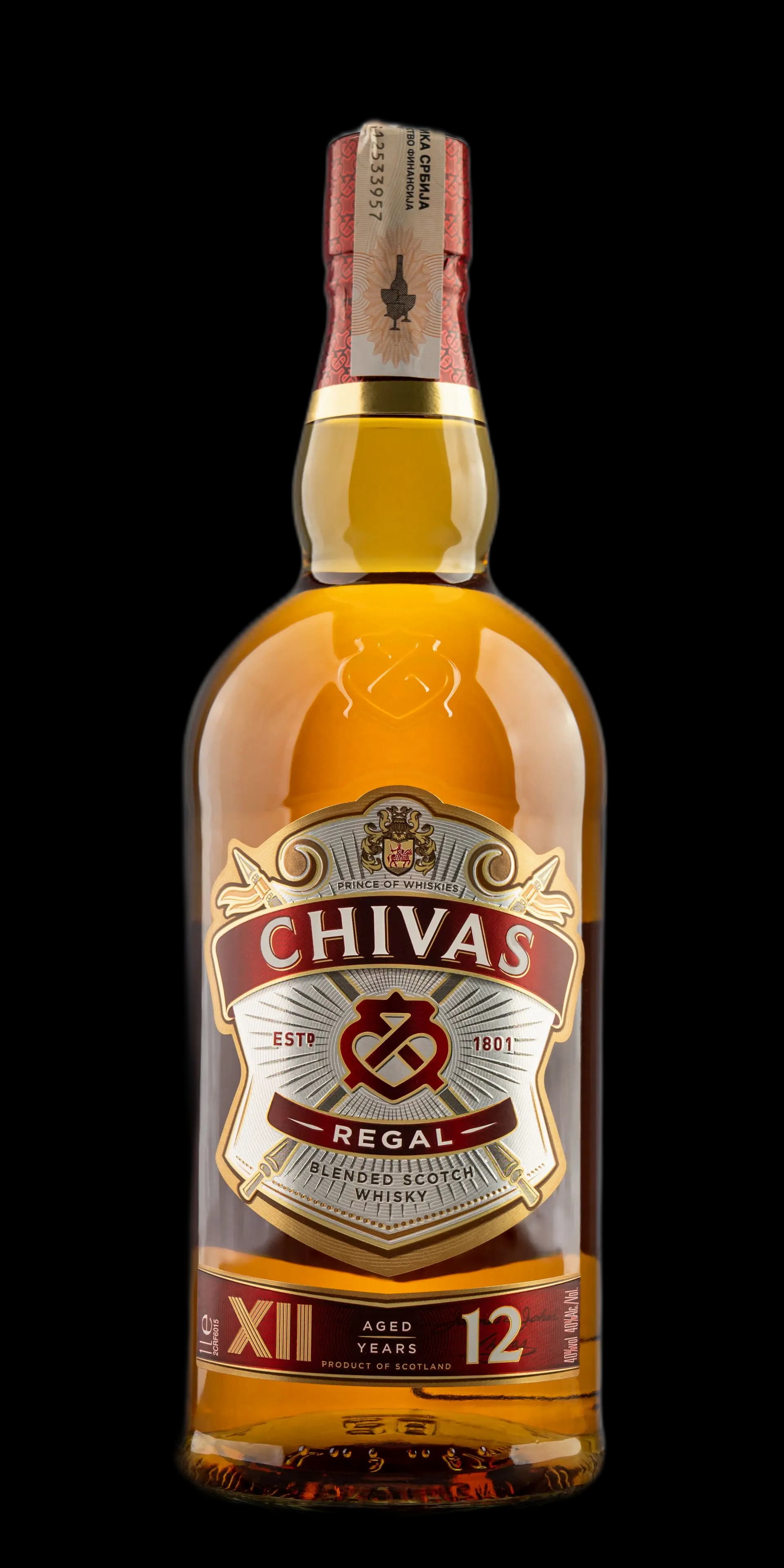 Chivas Regal whisky 12 godina 1.0 l