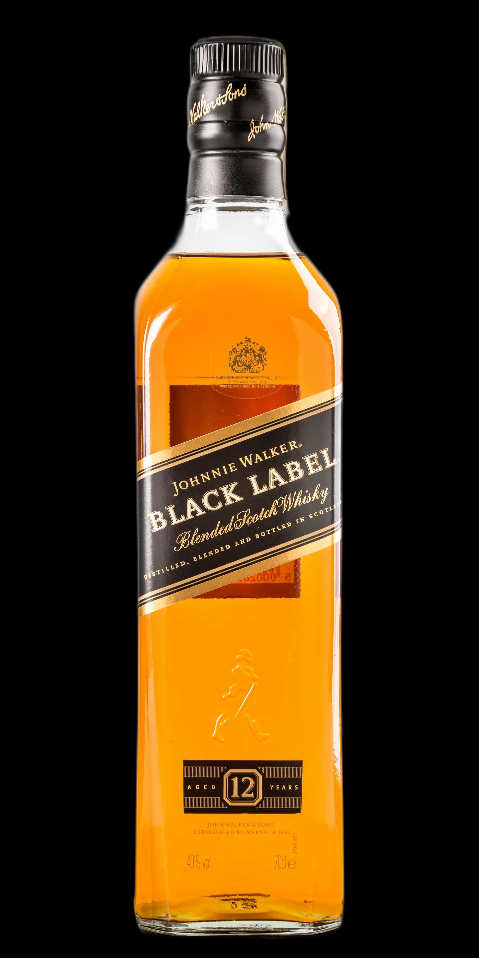 Johnnies Walker Black label whisky 0.7 l