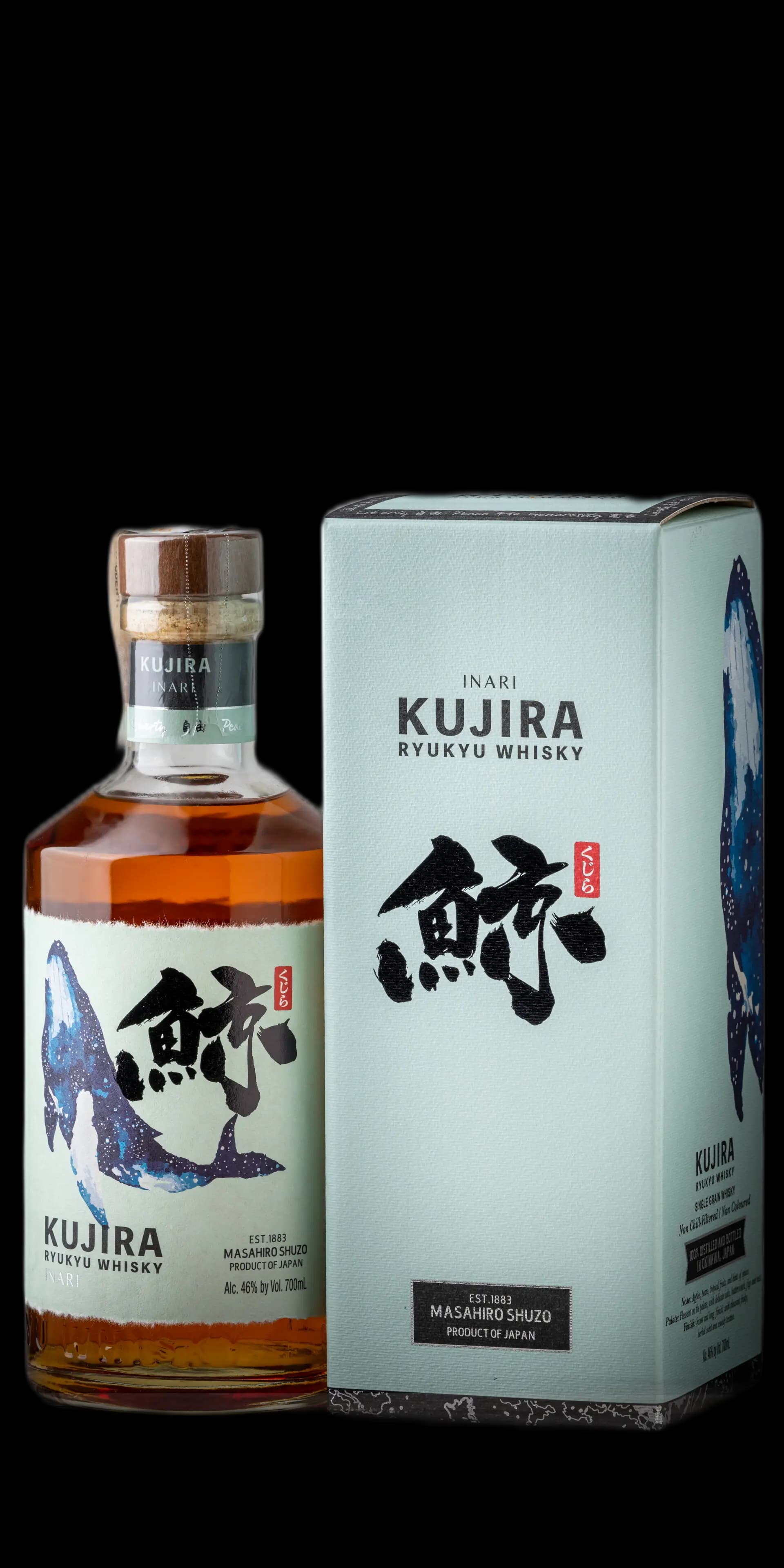 Kujira Ryukyu whisky 0.7 l secondary