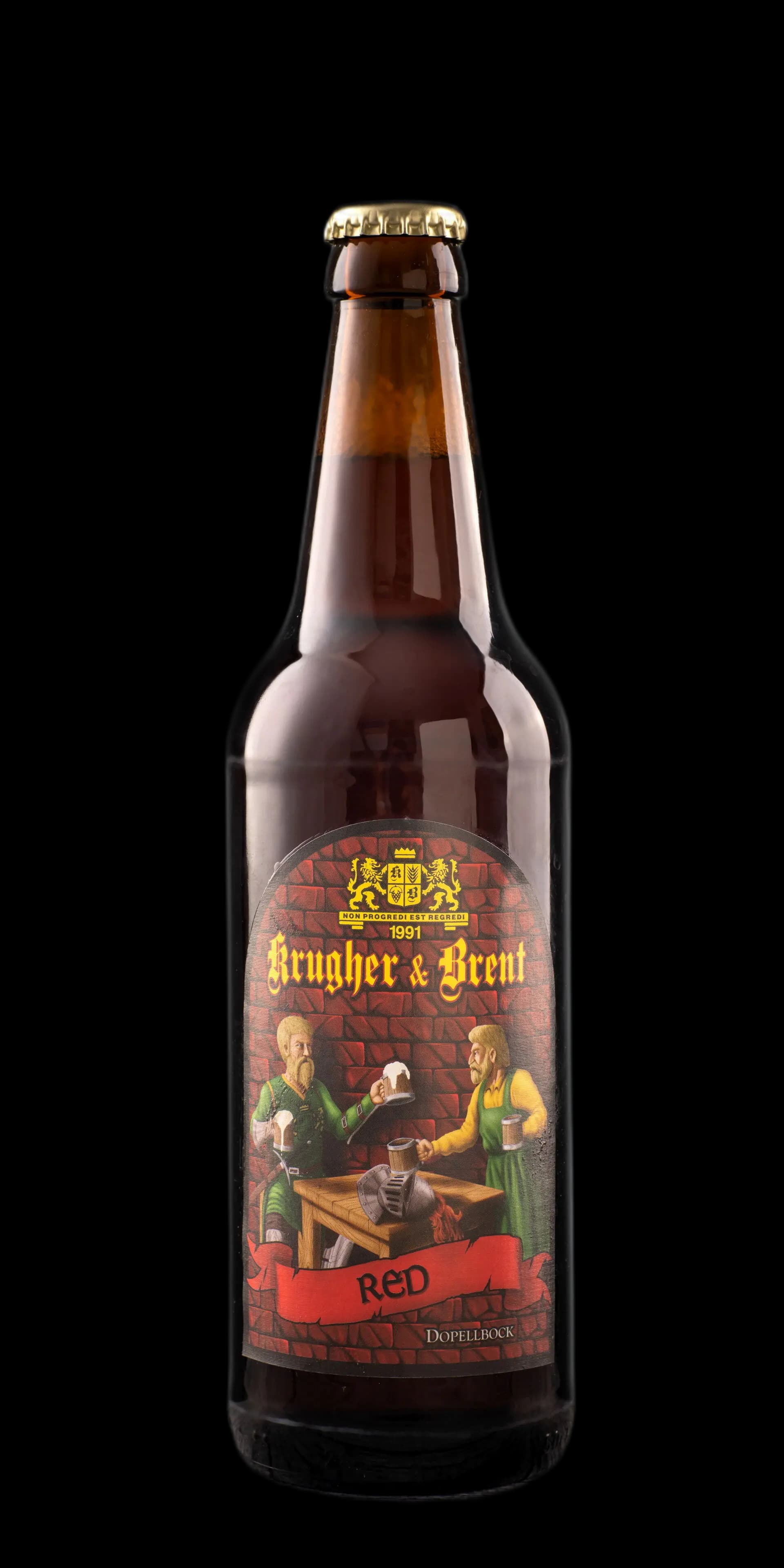 Red beer Kruger&Brent 0.5 l