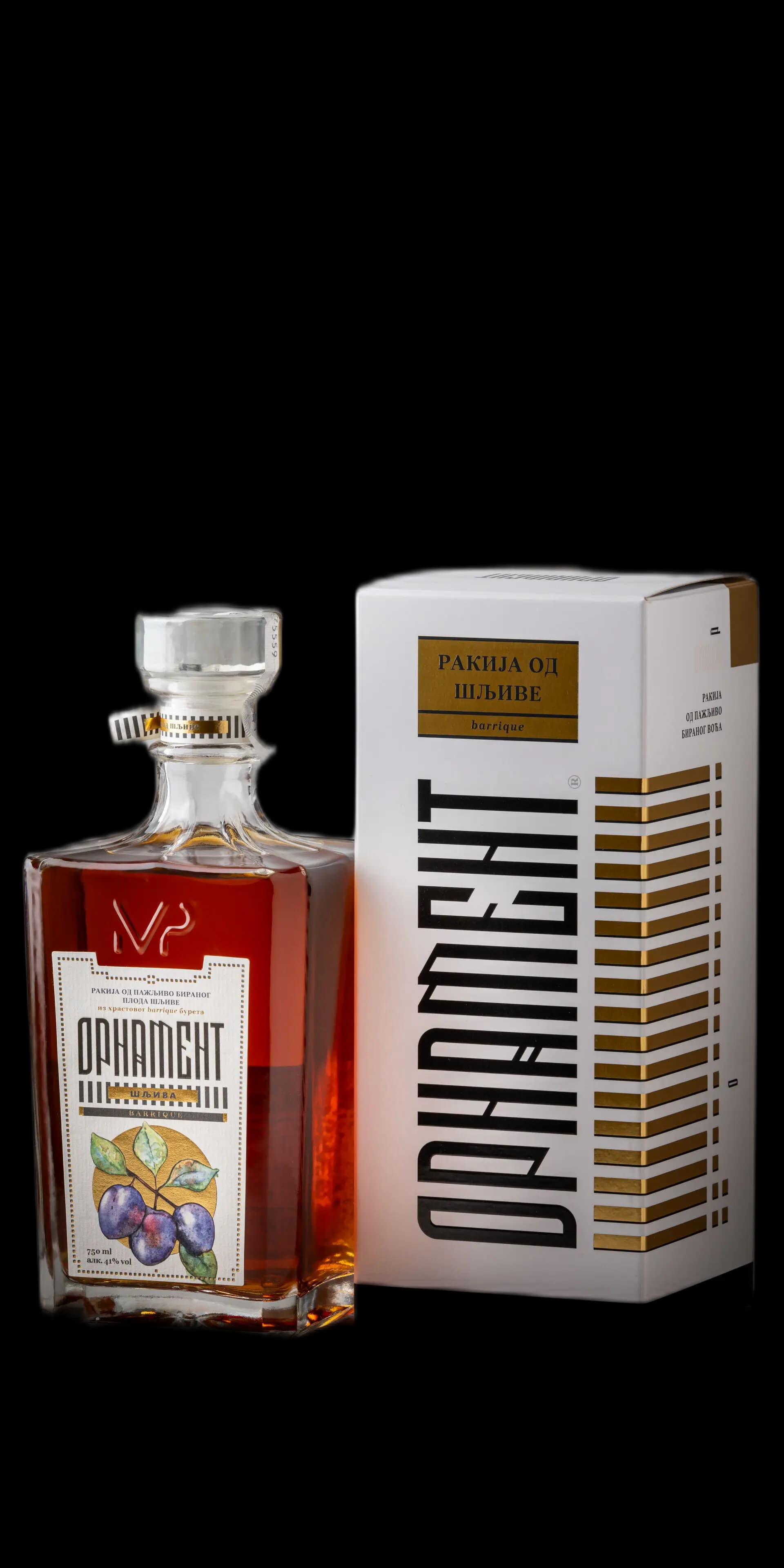 Sljiva barrique Ornament 0.75 l secondary