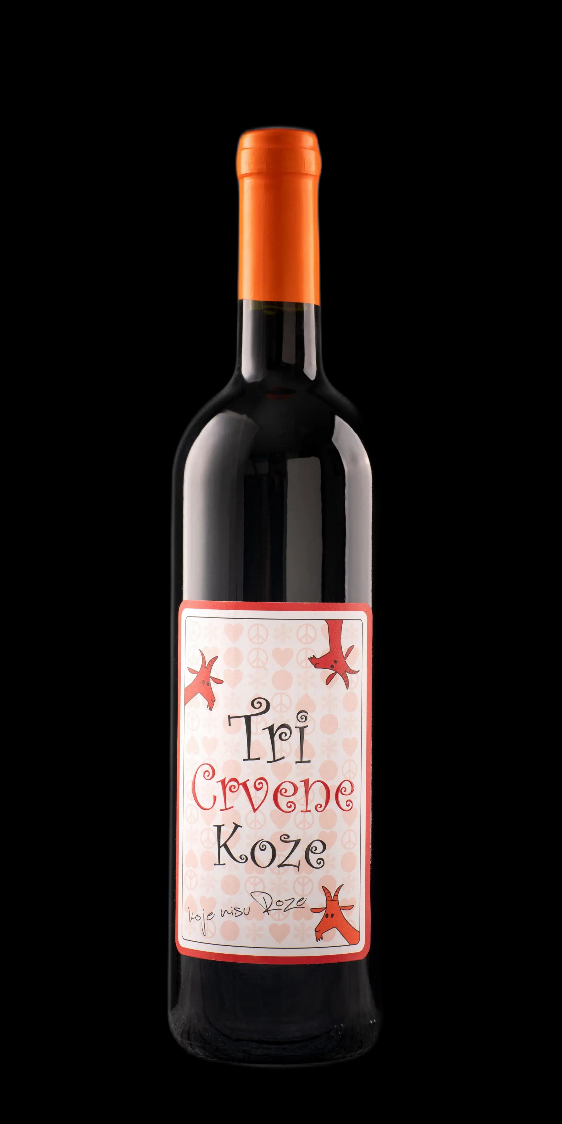 Tri koze crveno Erdevik 0.75 l