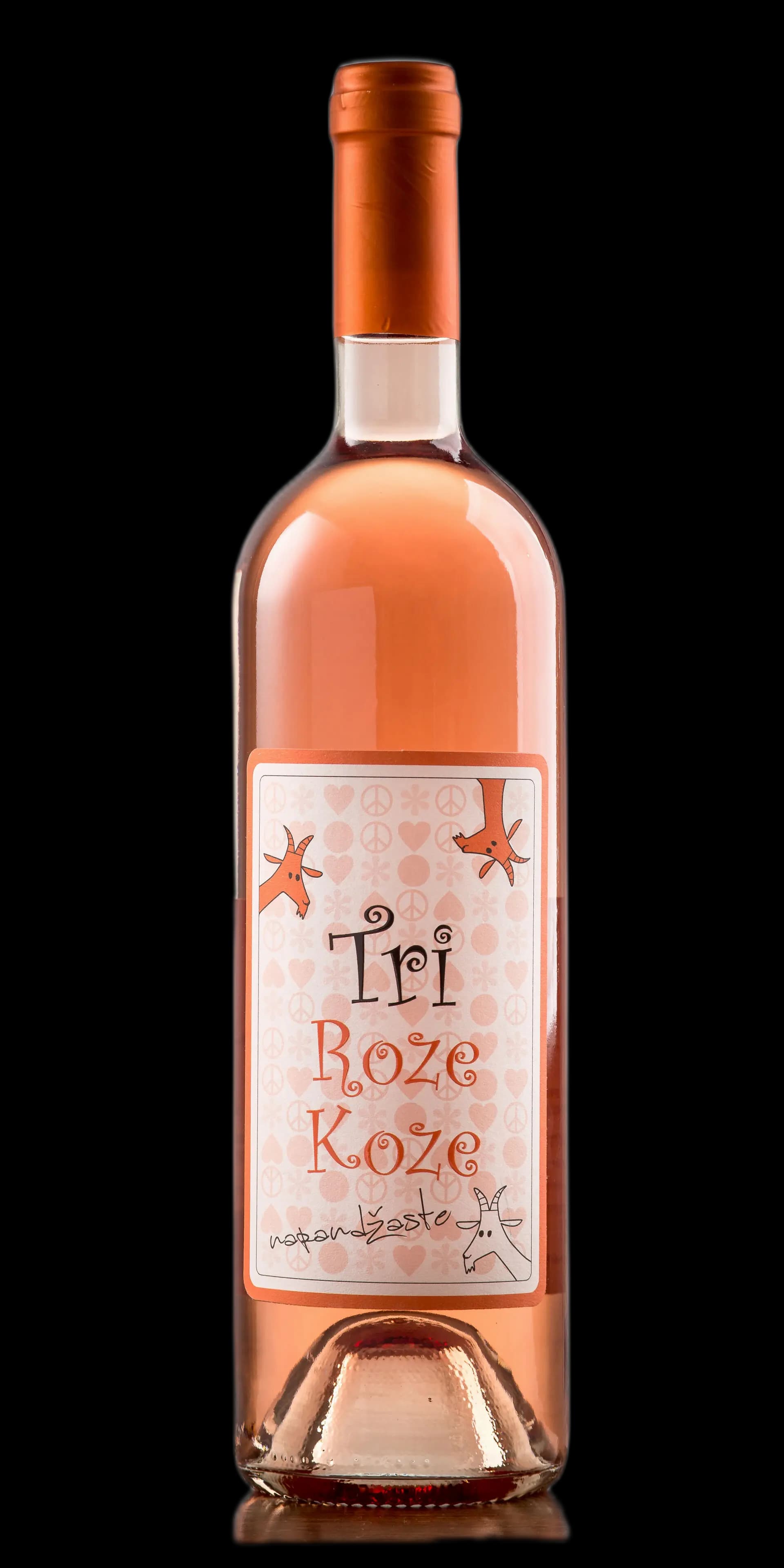 Tri koze roze Erdevik 0.75 l