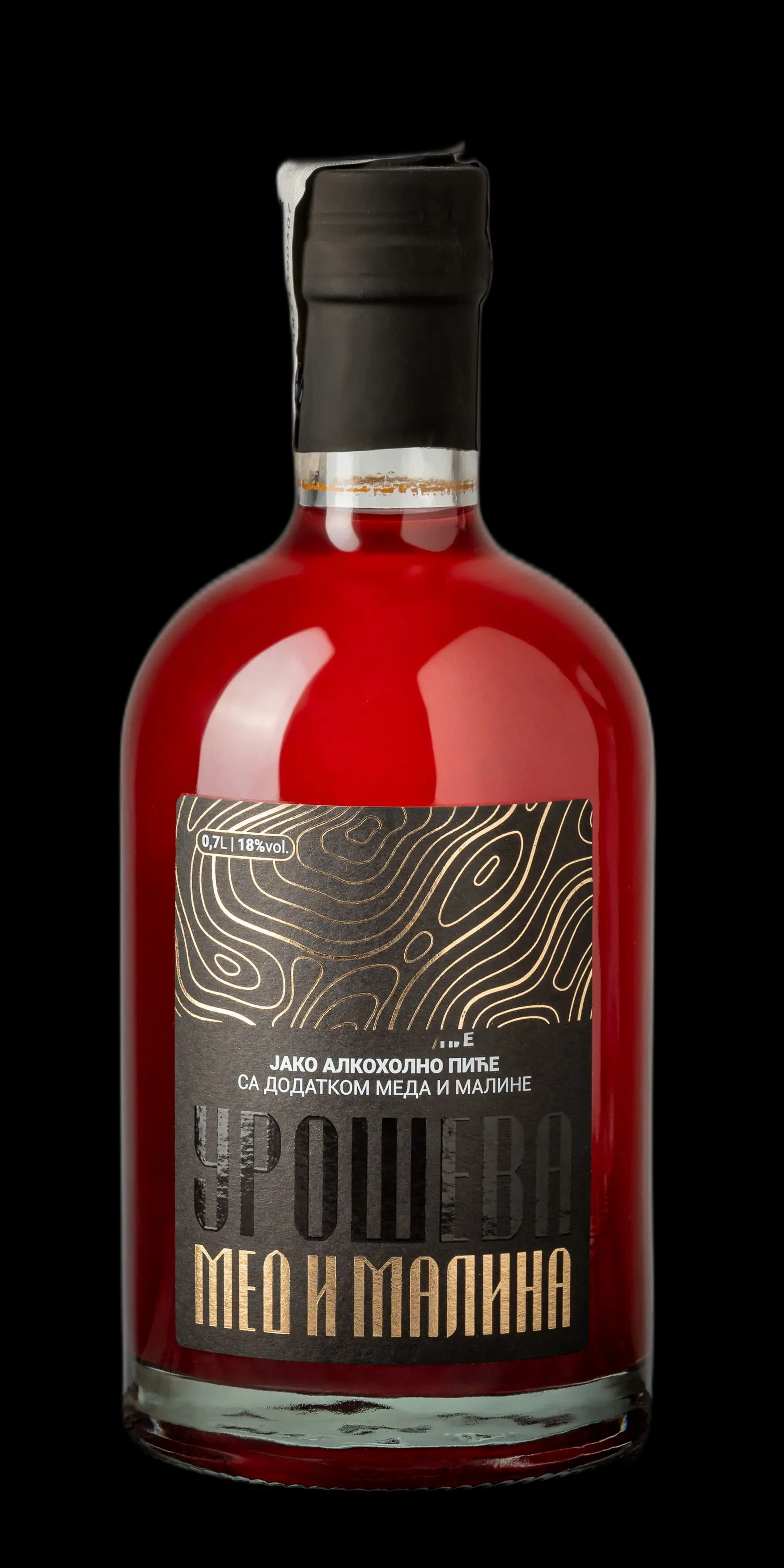 Urosev liker med i malina 0.7 l